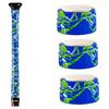 Deras Set of 3 Grips Baseball, Tennis, Padel, Softball Anti-Slip Bat Grip (TB02 Blue ASP) view 2