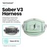 Ride Engine Saber V3 Kiteboarding Harness Kiteboarding & Windsurfing Harness with Lumbar Lock & Unity Spreader Bar, Grey Storm, M view 2