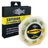 Riverruns Fly Fishing Floating Line with Welded Loop Weight Forward Fly Lines 85FT WF3 4 5 6 7 8F (Green+Yellow, WF3F) view 1
