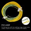 Riverruns Fly Fishing Floating Line with Welded Loop Weight Forward Fly Lines 85FT WF3 4 5 6 7 8F (Green+Yellow, WF3F) view 4