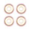 Rollerex Lollipop Boardwalk Longboard Wheels  70mm Smooth Riding Cruiser Wheels (Optional Bearings, Spacers & Washers)  Durable, Quiet Ride for Cruising, Carving & Rough Terrain view 1