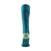Gordini Men's Ripton Ultralight Ski Over-The-Calf Sock, Teal/Citrus, Large view 2