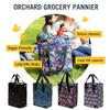 Po Campo Bags Bike Accessories  Orchard Grocery Pannier  Rear Rack Bicycle Storage Bag  Waterproof, Large Bicycle Pannier for Shopping, Urban Commuting, Travel (Meadow) view 2
