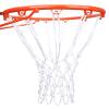 [2 Packs] Sieqioor Professional Basketball Net Replacement Heavy Duty, Durable Basketball Nets in All Weather Anti Whip, Fits Standard Indoor Outdoor Rims 12 Loops (White) with Basketball net Bag view 1