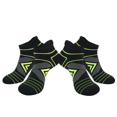 KC-TAHO Compression Ankle Socks For Man (4 Pairs) Cushioned Arch Support Athletic Socks for Running, Golf & Sports