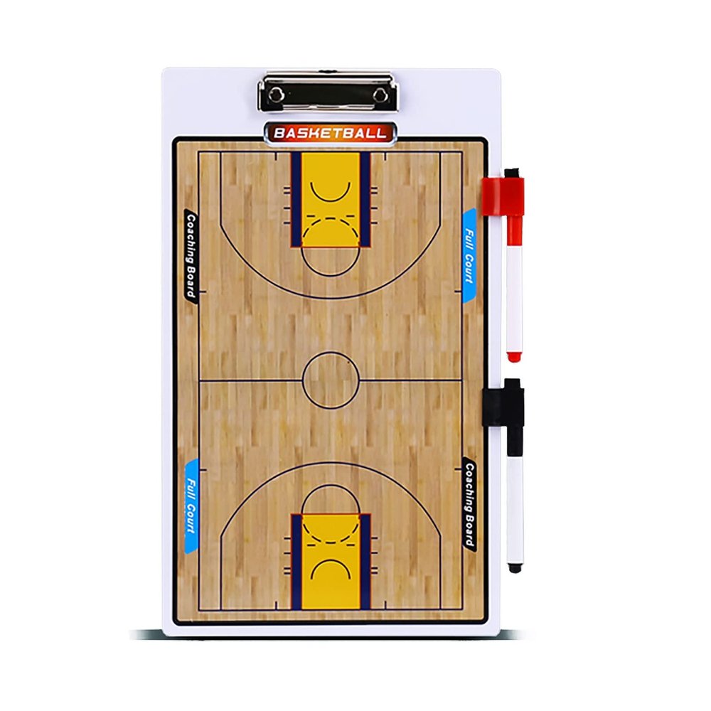 REALN Basketball Coach Board Basketball Coaching Clipboard Rewritable Coach Tactical Equipment Sporting Goods