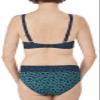 Amoena Manila High Neckline Wire-Free Bikini Top Blue view 2