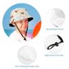 Cute Chicken Print Kids Hats Children's Bucket Fisherman Cap Outdoor Summer Travel Beach Sun Hats Cap for Boys Girls Multicolor view 4