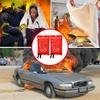 Wucgea Fire Blanket for Home and Kitchen - 4 pack Safety Fiberglass Emergency Fire Blankets Suppression Flame Retardant for School Fireplace Grill Car Office Garage Welding Warehouse 3.3ft x 3.3ft view 4