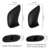HILEEN Replacement Nose Pads Nose Pieces for Oakley Flak Jacket XLJ | Flak 2.0 OO9295 OO9188 | Flak Jacket | Flak Beta OO9363 | Flak Draft OO9364 | Flak XS OJ9005 Sunglass 2 Pairs view 2