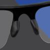 HILEEN Replacement Nose Pads Nose Pieces for Oakley Flak Jacket XLJ | Flak 2.0 OO9295 OO9188 | Flak Jacket | Flak Beta OO9363 | Flak Draft OO9364 | Flak XS OJ9005 Sunglass 2 Pairs view 3