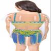 The Original Women's Bikini Shirt - Funny Bikini Print Bathing Suit Cover-up Beach Tshirt Dress for Women Men (Belly Dancer, One Size) view 2