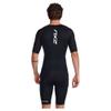 2XU Women's Trisuit Aero Sleeved Front Zip - Performance Triathlon Suit for Muscle Support - Black/White - Size X-Small view 4