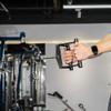 FREAZE Double D Row Handle, V-Shaped Handgrips LAT Machine Attachment with Rubber Cover, Cable Machine Accessories for Chest Back Exercise (Color : B) view 2