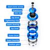 Headset, Bike Front Fork Aluminium Alloy Stem Bearing Headset Replacement Accessory for Mountain Bike (Color : Blue) view 2