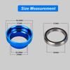 Headset, Bike Front Fork Aluminium Alloy Stem Bearing Headset Replacement Accessory for Mountain Bike (Color : Blue) view 3