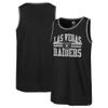 47 Men's Black Las Vegas Raiders Winger Franklin Tank Top view 1