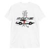 1977 Datsun 280z JDM Classic Car Japanese Custom Car Club T-Shirt White view 1