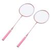 Badminton Rackets Set of 2 for Outdoor Backyard Games Professional Badminton Rackets Lightweight & Sturdy Including Carrying Bag and 2 Racquet view 4