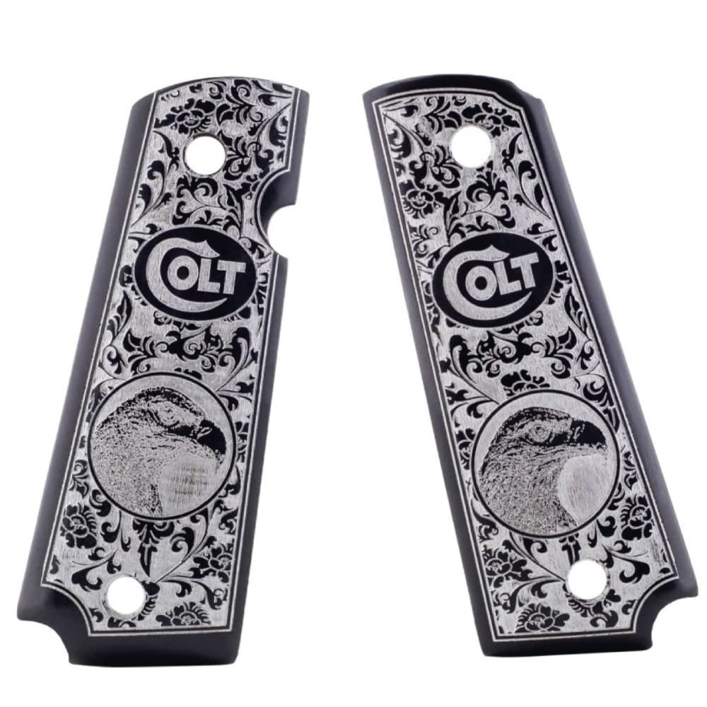 Salvatore Acrylic Handmade Handle Grips for Colt 1911 Full Size (Design-2)