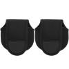 Alomejor Baitcasting Reel Cover, 12.5cm Length, 12cm Opening, Protective Fishing Reel Storage Case with Hook Design, 2 Pack view 1