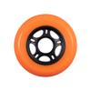 Rollerex VXT500 Inline Skate Wheels  4-Pack (Optional Bearings, Spacers and Washers) - Durable Replacement Roller Blade Wheels for Indoor & Outdoor Skating (80mm, Sunrise Orange) view 4
