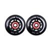 Rollerex VXT100 85A Kids RipStik/Inline Skate Wheels (2-pack w/bearings, spacers and washers) (Use on Hockey Roller Blades) - Can Be Used As RipStik Caster Board Wheel Replacements (60mm) view 1