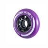 Rollerex VXT500 Inline Skate Wheels  4-Pack (Optional Bearings, Spacers and Washers) - Durable Replacement Roller Blade Wheels for Indoor & Outdoor Skating (80mm, Royal Purple) view 3