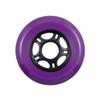 Rollerex VXT500 Inline Skate Wheels  4-Pack (Optional Bearings, Spacers and Washers) - Durable Replacement Roller Blade Wheels for Indoor & Outdoor Skating (80mm, Royal Purple) view 4