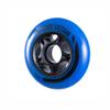 Rollerex VXT500 Inline Skate Wheels  4-Pack (Optional Bearings, Spacers and Washers) - Durable Replacement Roller Blade Wheels for Indoor & Outdoor Skating (76mm, Deep Sea Blue) view 3