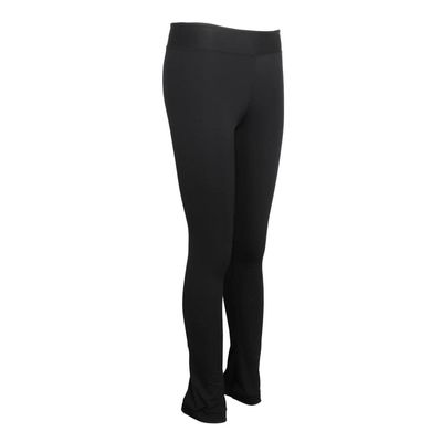 AAGAZA Adult Kids Ice Skating Pants Figure Skating Dress Trousers with Fleece (Color : Preto, Size : Small)