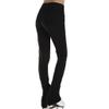 AAGAZA Adult Kids Ice Skating Pants Figure Skating Dress Trousers with Fleece (Color : Preto, Size : Small) view 4