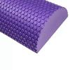 AAGAZA High Density Foam Soft Blocks Massager Half Physio Round Roller for Home Fitness, Bule 60cm (Color : Purple 45cm) view 2