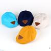 YICHUN Baby Kids Toddler Beret Newsboy Cap Baseball Hats Boys Plaid Peaked Cute Cowboy Hats Accessories Flat Caps (Beige Bear) view 4