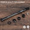12mm Thru Axles for Bike Trainers - M12 x 1.0/1.5/1.75 Thru Axle Adapter for Rear Wheel Attachment Trainer - Bike Trainer Thru Axles Adapter (M12x1.5/166-178) view 2