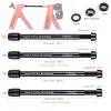 12mm Thru Axles for Bike Trainers - M12 x 1.0/1.5/1.75 Thru Axle Adapter for Rear Wheel Attachment Trainer - Bike Trainer Thru Axles Adapter (M12x1.5/166-178) view 3