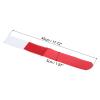 PATIKIL 45cmx5cm Ski Strap Fasteners, 2 Pack Adjustable Carrier Strap Ski Wraps Ski Accessories for Skis and Pole, Red view 2
