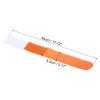 PATIKIL 45cm x 5.5cm Ski Strap Fasteners, 4 Pack Adjustable Carrier Straps Skiing Wraps Accessories for Skis and Pole, Orange view 2