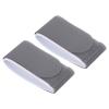 PATIKIL 45cmx5.5cm Ski Strap Fasteners, 2 Pack Adjustable Carrier Strap Ski Wraps Ski Accessories for Skis and Pole, Gray view 1