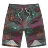 BIKMAN Colorful Polka Dots and Stars Printed Men's Summer Beach Shorts (XXXL(Waist:37.9"-43.3")) view 1