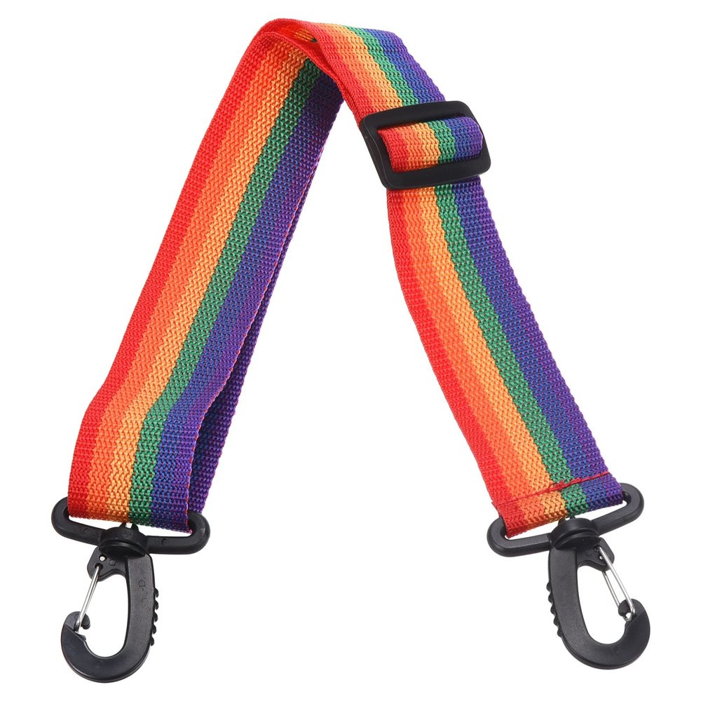 PATIKIL 80cmx3.8cm Roller Skate Leash, Adjustable Ski Boots Carrier Strap for Roller Skates, Ski Boots, Ice Skates, Multicolored