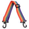 PATIKIL 80cmx3.8cm Roller Skate Leash, Adjustable Ski Boots Carrier Strap for Roller Skates, Ski Boots, Ice Skates, Multicolored view 1
