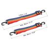 PATIKIL 80cmx3.8cm Roller Skate Leash, Adjustable Ski Boots Carrier Strap for Roller Skates, Ski Boots, Ice Skates, Multicolored view 2