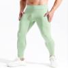 NELEUS Men's 2 Pack Compression Pant Running Leggings,6107 Pink/Light Green,2XL view 2