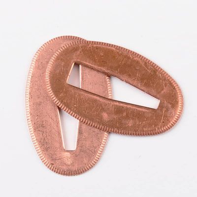 Brass Sword Seppa Spacer for Japanese Samurai Swords Replacement 2 Pcs