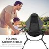Camping Chair Folding Chairs Lawn Chairs Outdoor Folding Chair Fishing Camping Chair Foldable Portable Garden Chair Relaxation Swing Chair With Comfort Footrest Folding Chair Camp Chair Moon Chair ( C view 4