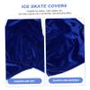 BIUDECO Figure Skating Boot Covers 1 Pair Durable Ice Skates Boot Cover Blue Skating Supplies view 2