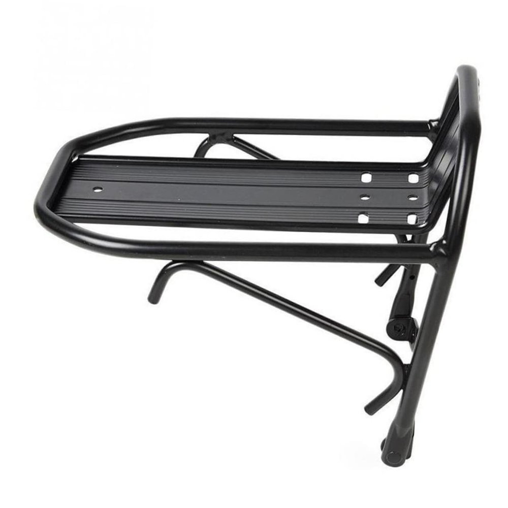 1Pc Durable Bike Front Storage Shelf Bike Front Rack Bracket Holder for Easy Installation Essential Accessories for Adult Bag Bracket Cargo Rack