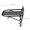 1Pc Durable Bike Front Storage Shelf Bike Front Rack Bracket Holder for Easy Installation Essential Accessories for Adult Bag Bracket Cargo Rack view 2