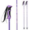 Zipline Lollipop 14.0 Graphite Carbon Composite Ski Poles  Lightweight Ergonomic Grip, Vibration Dampening, Groomers and Freestyle. Choice of Skiers (Lavender, 50" in./127 cm) view 1
